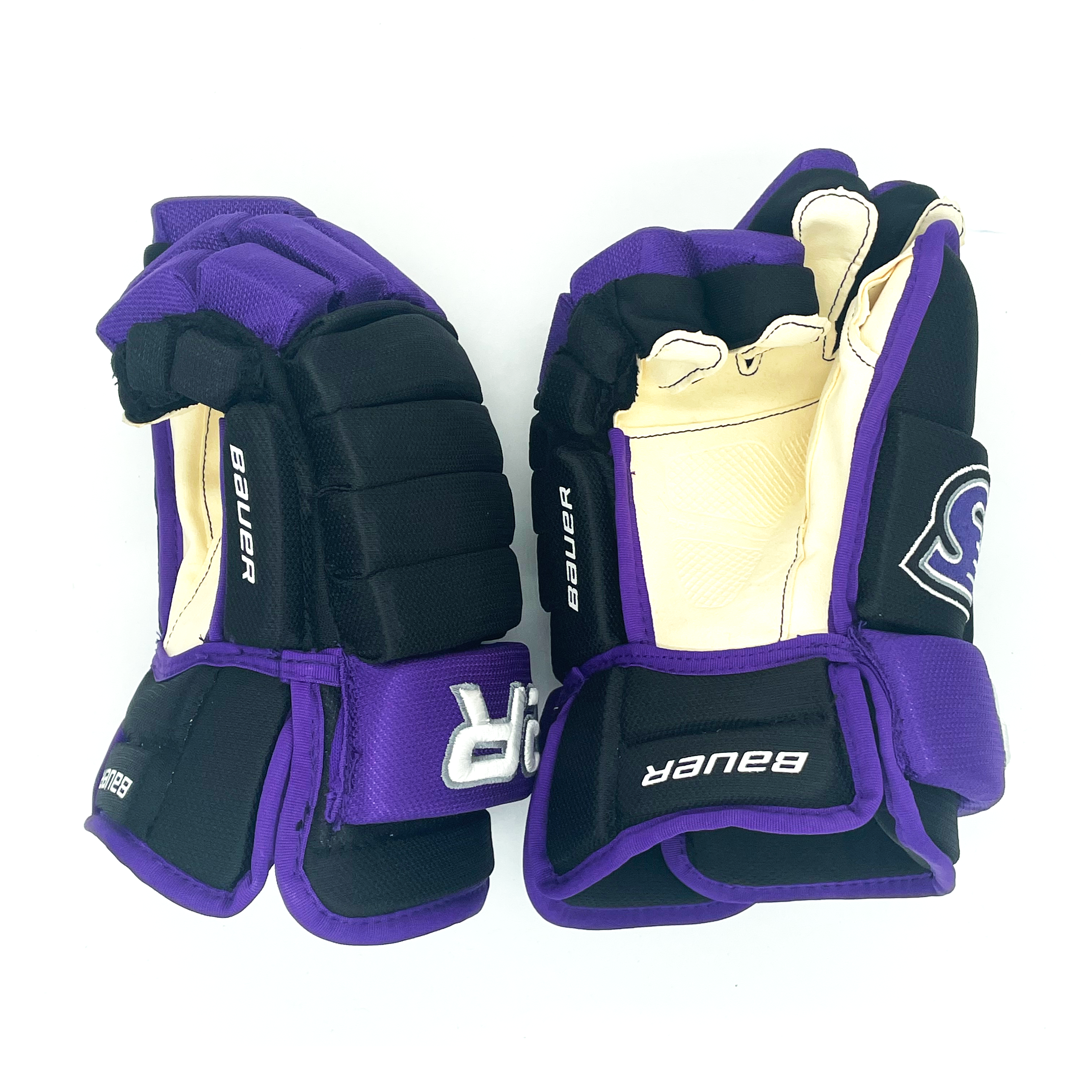 Gants Bauer Pro Team - NCAA Pro Stock (noir/violet)